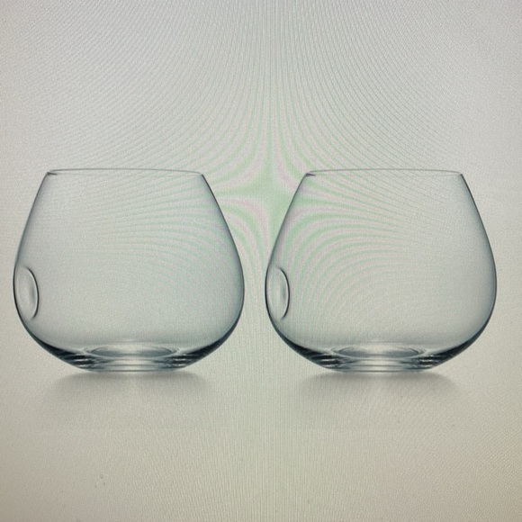 Tiffany & Co. Other - Tiffany & Co Elsa Peretti Thumbprint Brandy Snifters Lead Crystal Set of 4